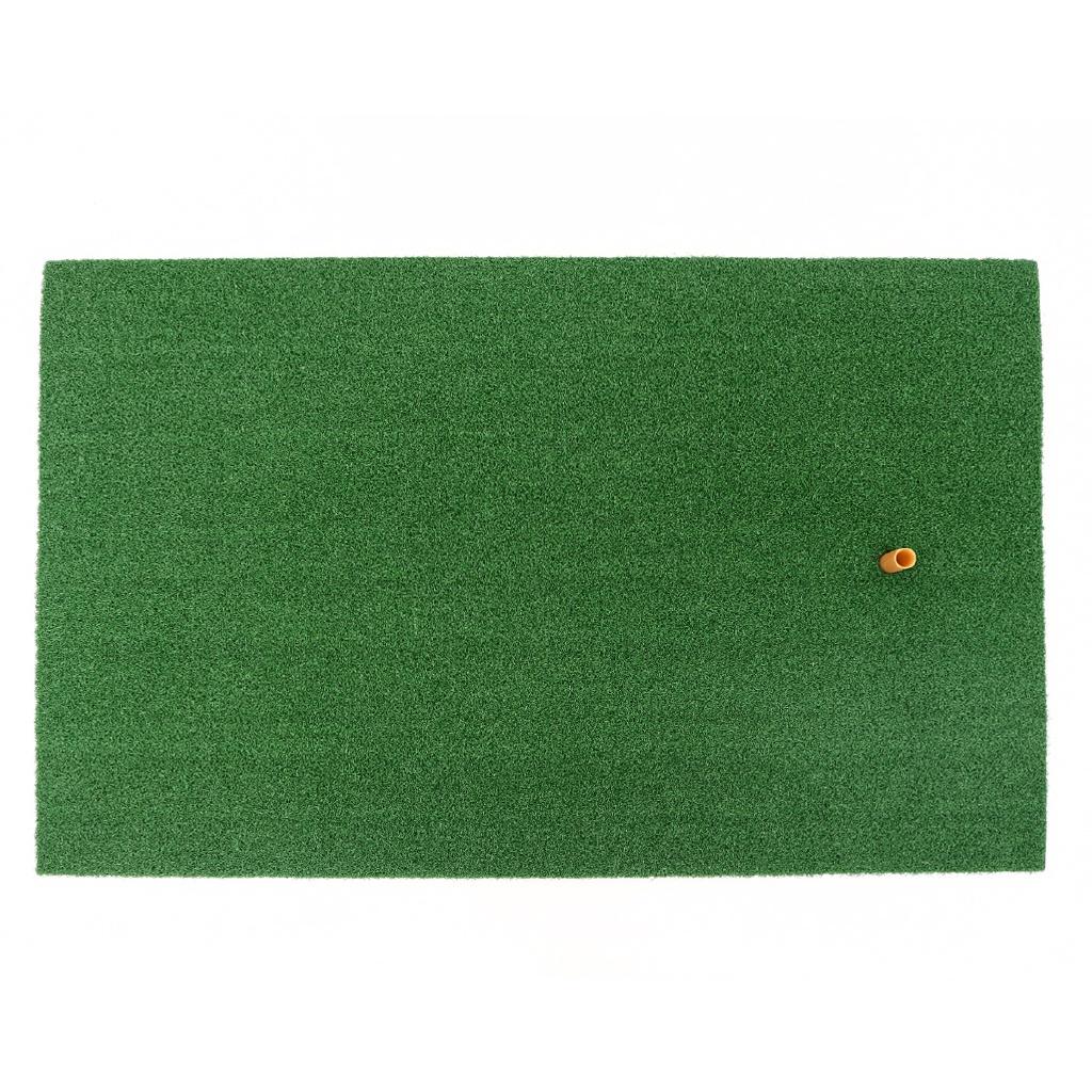 Training Hitting Pad Backyard With Rubber Tee Outdoor Golf Training Aids Indoor Mini Golf Practice Grass Mat