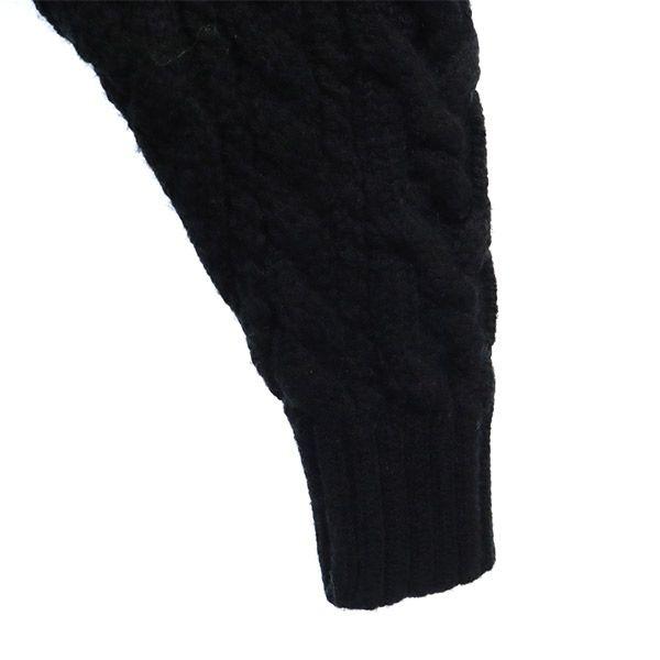 Unused Eimy Istoire Long Sleeve Sweater F Black Knitted Beads Women Used