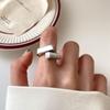 Geometric Design High-End Gold-Plated S925 Sterling Silver Ring for Women
