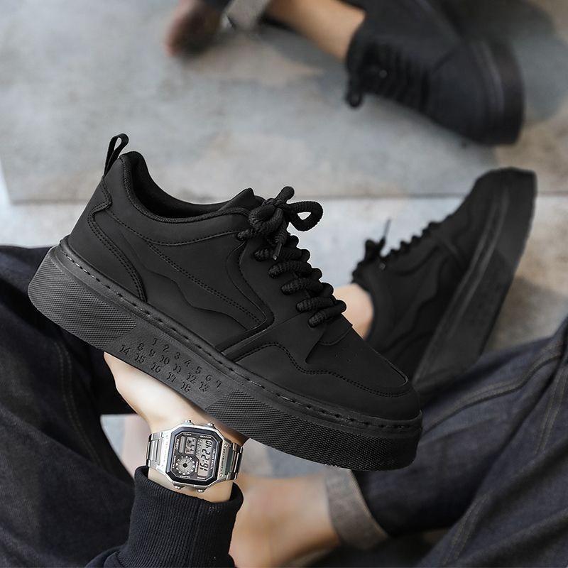 Fashion Man Shoe Work Solid Color Spring Autumn Moccasin Legitimate Sneakers High Quality Fashion Low Price 2025 Casual Shoes for Men