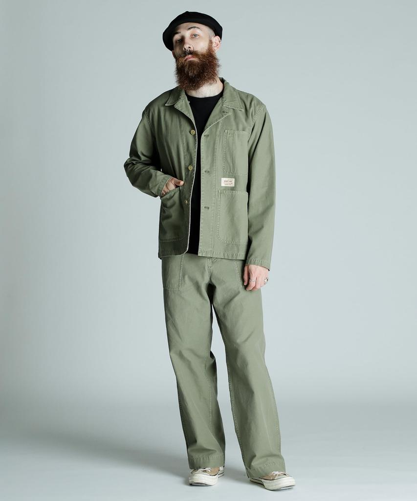 Schott BACK SATIN Rozmiar KOMBINEZON, Męski, 2XL, 310, Oliwkowy, 782-5152005