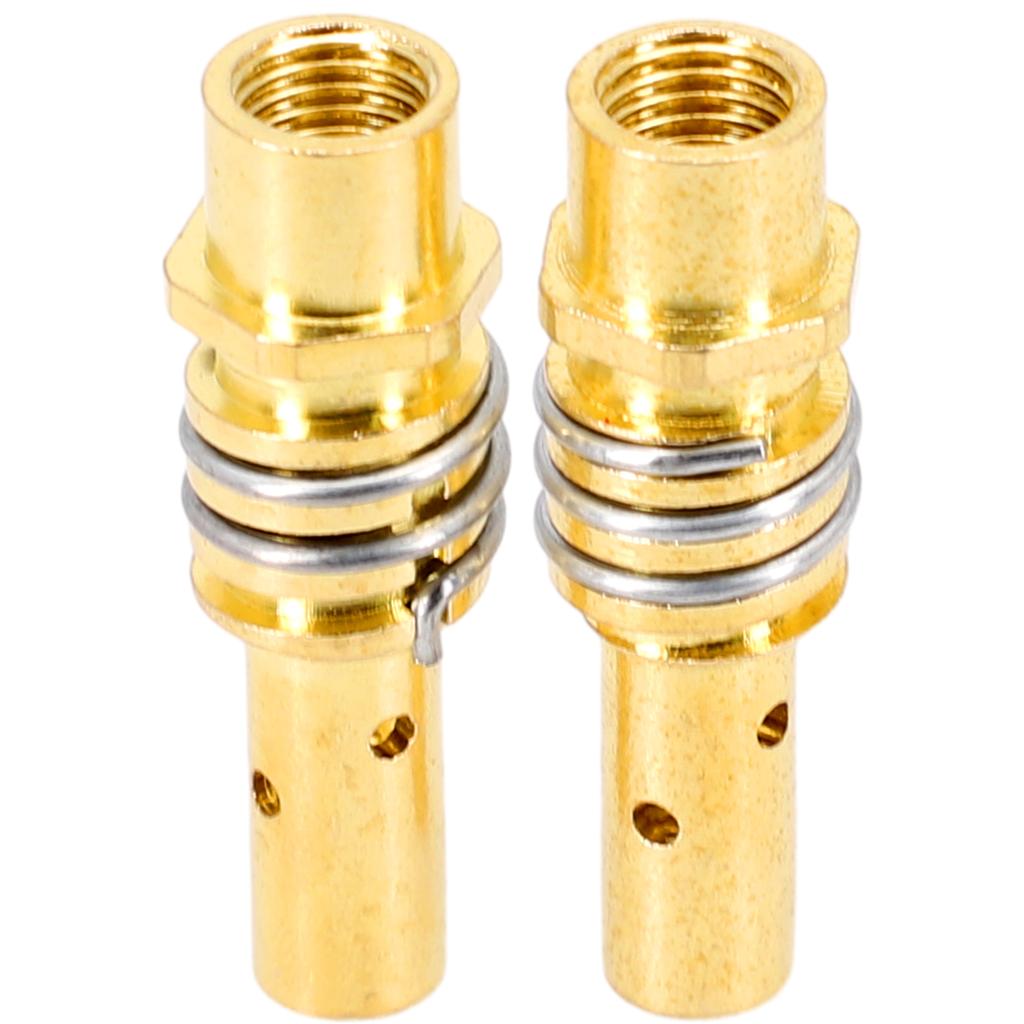 MIG/MAG Welding Torch Gas Nozzle Holder 15AK with Nozzle Spring Contact Tip Holder Compatible with MB 15AK Welding