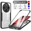Чохол-броня для Honor Magic 8 Lite Magic8 X9d, захист усього тіла, протиударний, захисна кришка, захисне скло, Fundas Coque