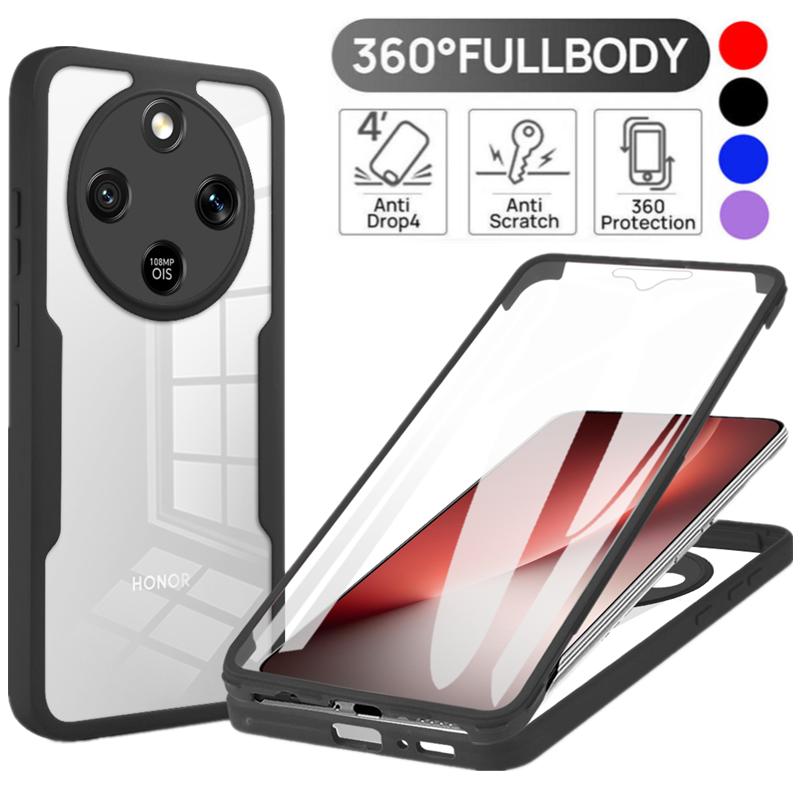 Full Body Protection Shockproof Case for Honor Magic 8 Lite Magic8 X9d Protective Cover Screen Protector Fundas Coque