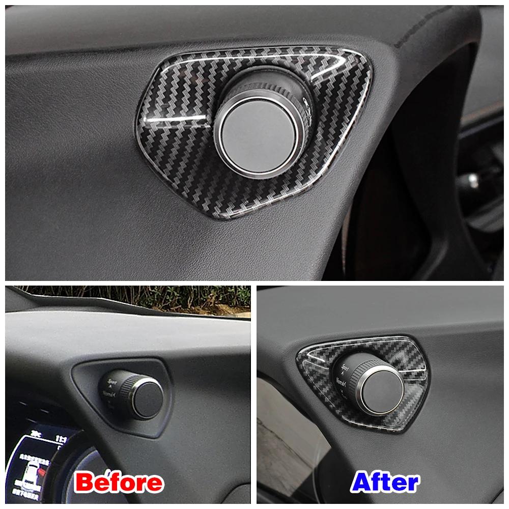 For Lexus UX UX200 UX250 2018-2024 Dashboard Control Adjustment Knob Decoration Sequins Cover Trim ABS Interior Modify Refit