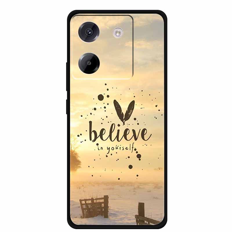 For Xiaomi Poco M7 Pro 5G Case Cartoon Painting Style Soft Silicone TPU Back Cover Cases for Poco M7 Pro 5G Shockproof Cover New