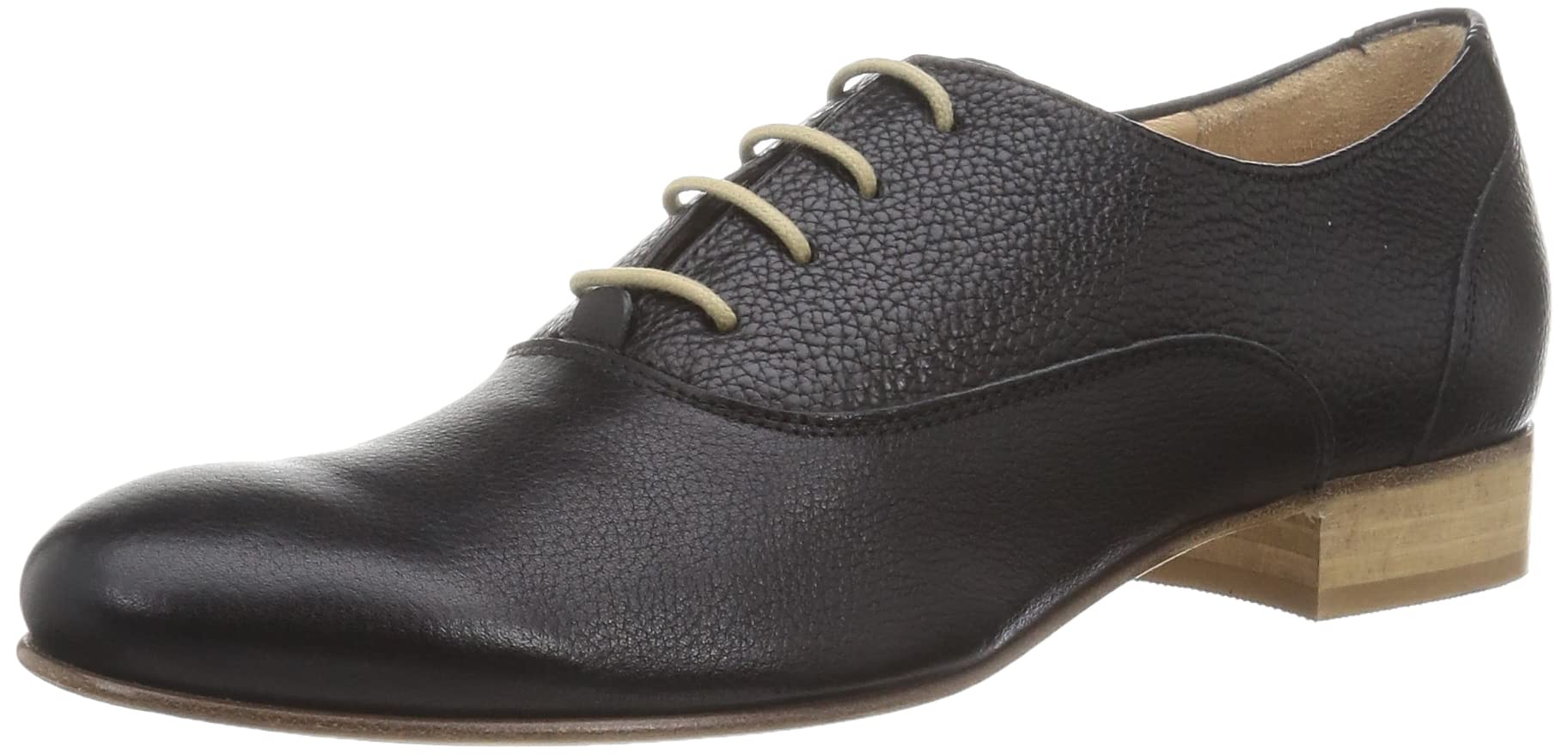 

Loafers Heel Shoes Black cm 2E [Luca Grossi] Lace-up Women s 23.5 чорний