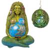 New Earth Goddess Mother Earth Pendant Necklace Creative Novel Art Ornament Accessories Rope Chain Necklaces for Men Women