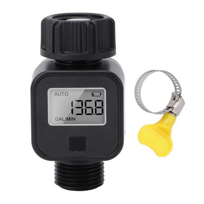 3 4 zoll Gewinde Wasser Flow Meter LCD Display Messen Gallonen Liter Verbrauch Multifunktionale