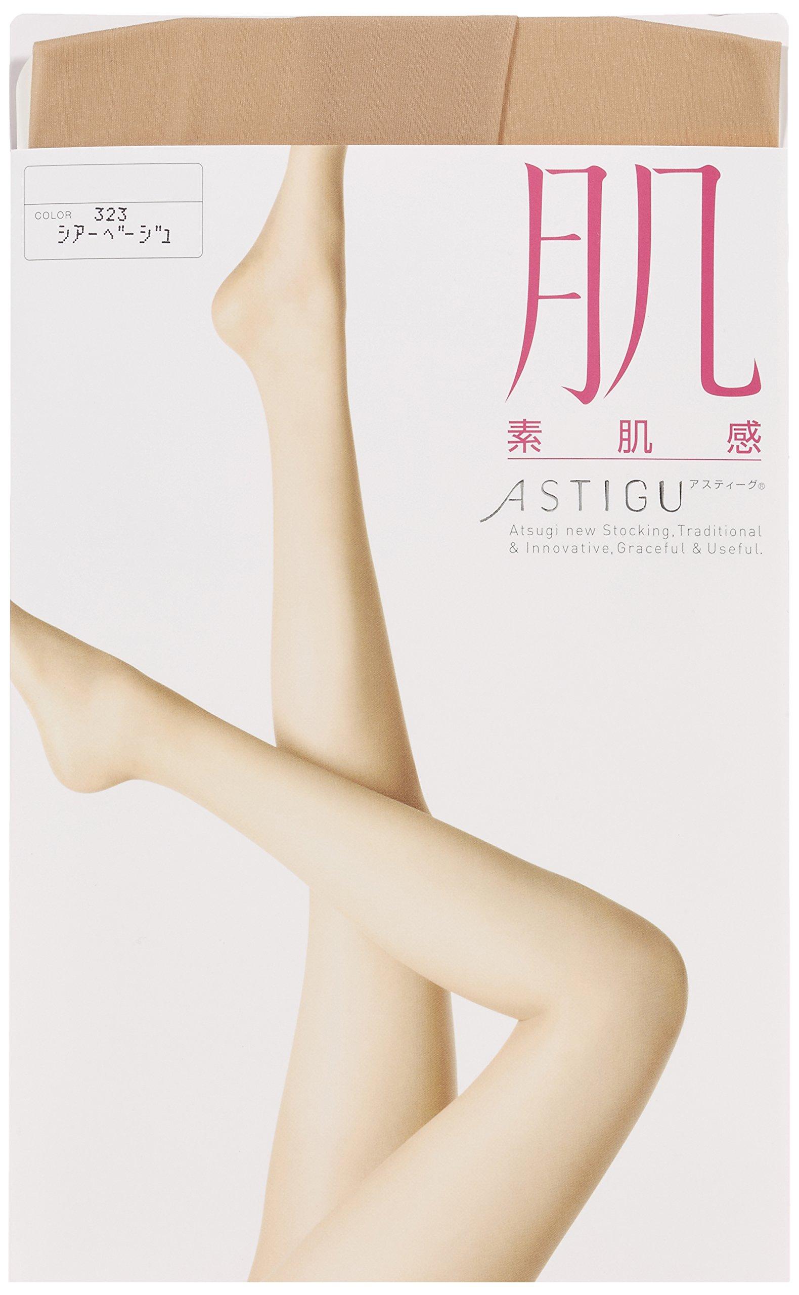 

ASTIGU Чулочки с эффектом «второй кожи» FP5880 Прозрачный бежевый [Atsugi] [Телесный] (Набор 3) Женский L-LL