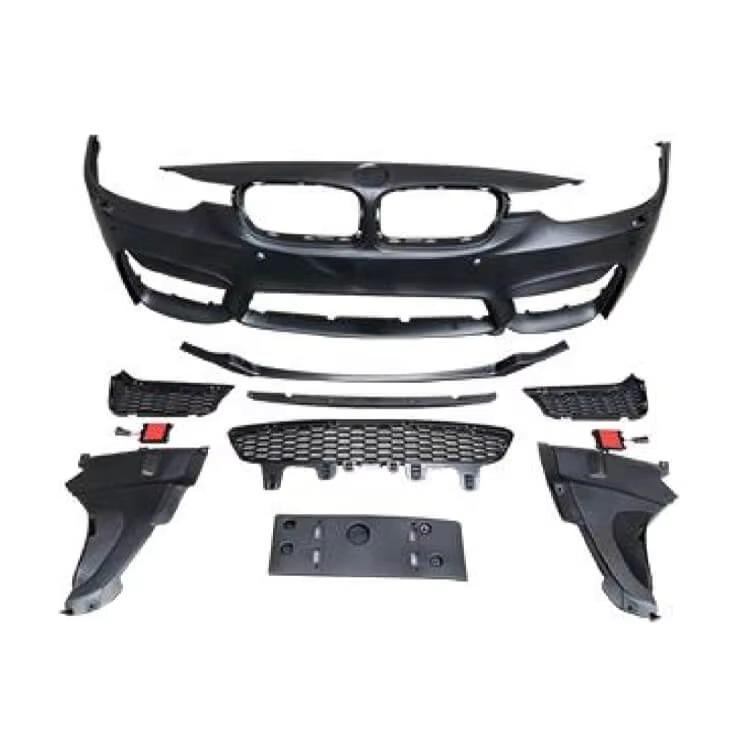BMW F30 M3 Front Bumper Grille Kit with Hole