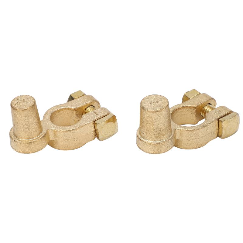 1 Pair Auto Diy Accessories Sae To Jis Car Battery Terminal Connector Positive Negative Top Post Battery Terminal