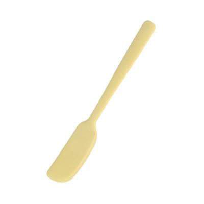 Espátula de Silicone 19cm Creme Resistente a Altas Temperaturas Antiaderente Colher Acessórios e Ferramentas de Cozinha para Assar