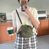Pleated Small Phone Bag Multi-position Drawstring Shoulder Bag Drawstring Crossbody Bag  Travel