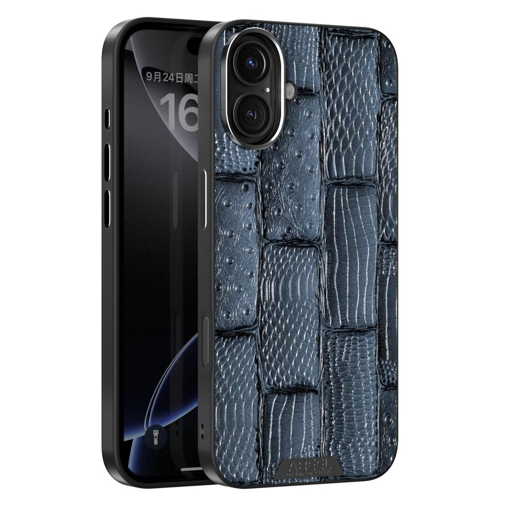 ABEEL For iPhone 16 Case Compatible with MagSafe Beast Texture Micro-Embossing Back Cover