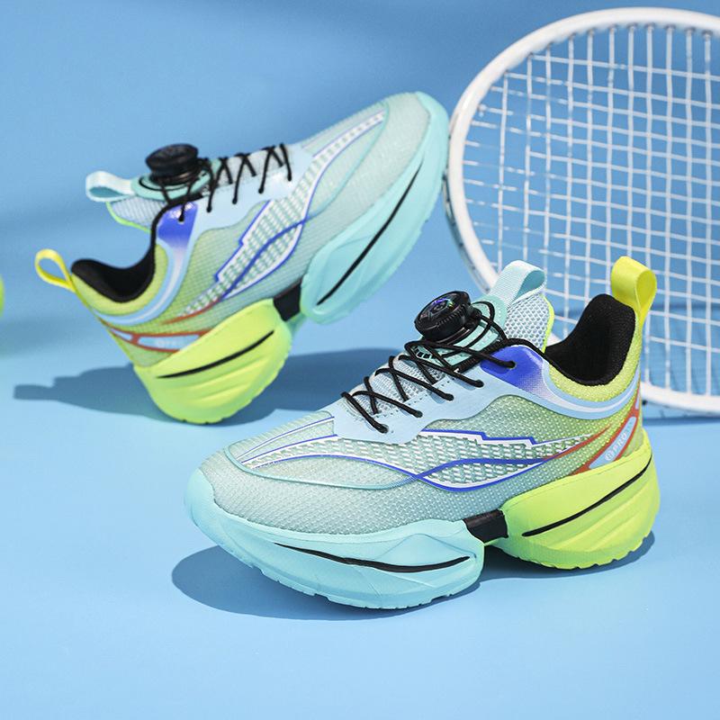 Delhui children's running shoes and boys' mesh breathable sports shoes 2025 autumn new non-slip shock-absorbing casual shoes batch
