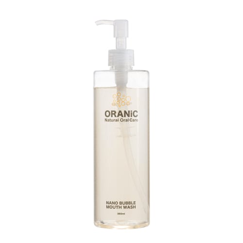 ORANiC Nano Bubble Mouthwash, 360ml, Mouthwash, Bad Breath Care, Prevents Bad Breath, Cavities, Tartar Removal, Organic Nano Bubbles