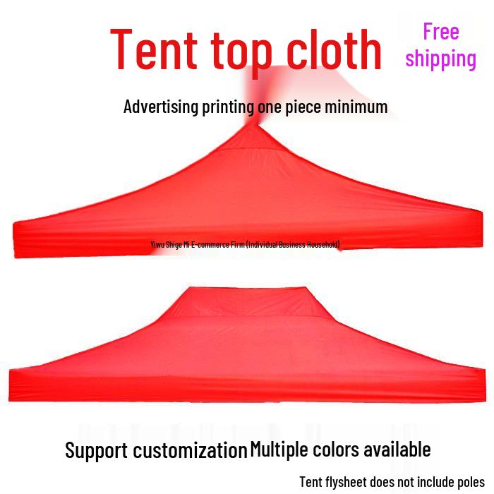 3x3 Faltpavillon mit Regenschutz, Sonnenschutz und verdicktem Dach