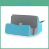 Typ-C-Schnelllade-Ständer PD 15W Kunststoff-Telefon-Dock für iPhone Android Schreibtisch-Organizer Home Office