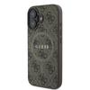 Guess 4G Ring Classic Logo Magsafe - Etui Iphone 16 Plus (Brązowy)