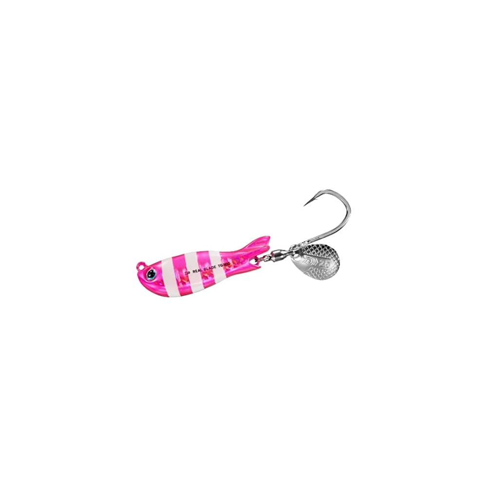 Daiwa Real Blade TG 60g Pink Zebra Blade Jigging Lure