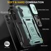 For Samsung Galaxy A14 4G/5G Armor Series Anti-drop Phone Case PC+TPU Mobile Phone Back Cover Kickstand