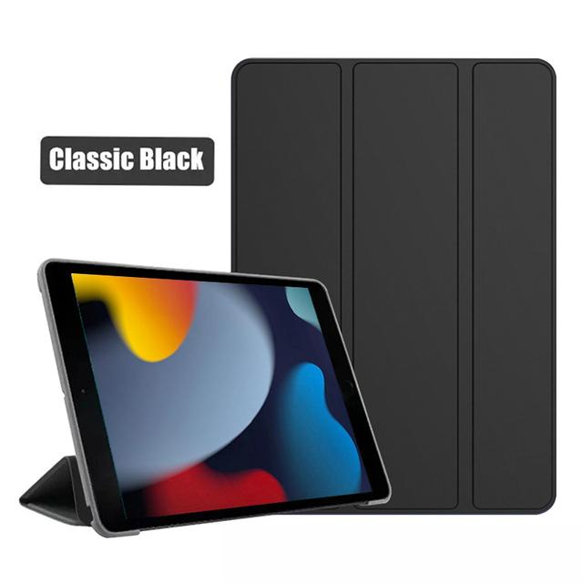 Funda Ipad 10"2 2021 Hülle PU-Leder dreifach faltbare E-Book-Hülle für IPad 9 10.2 Hülle Tablets Hülle IPad 9. Generation Standhülle