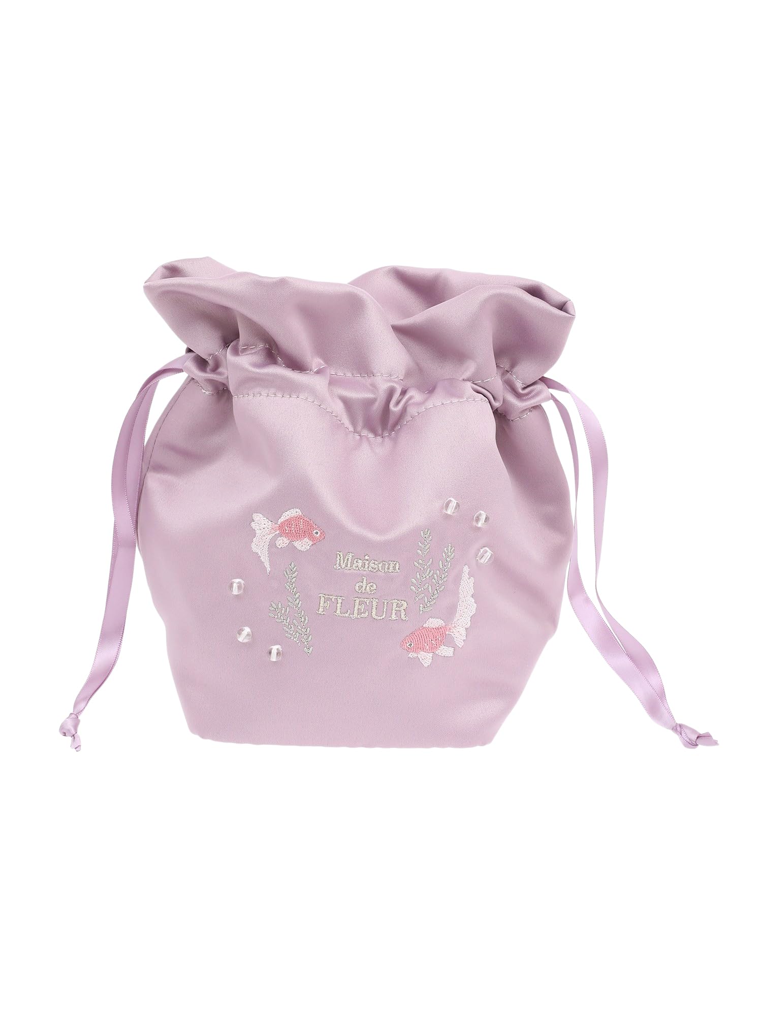 

de Apparel Goldfish Drawstring Bag for Lavender [Maison Fleur] Women,