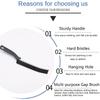 3 Pcs Corner Cleaning Brush, Bathroom Brush with Stiff Bristles, Crevice and Grout Cleaning Brush