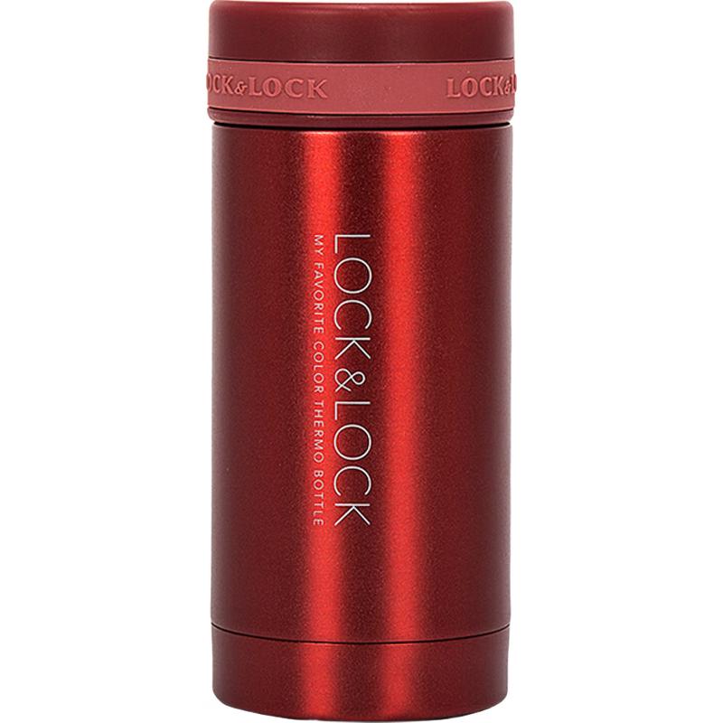 LOCK&LOCK Тонкая термокружка из нержавеющей стали для путешествий 200ml