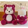 Teddy Bear Plush, Mixed Colors, 40cm, Popular Toys for Korean Children