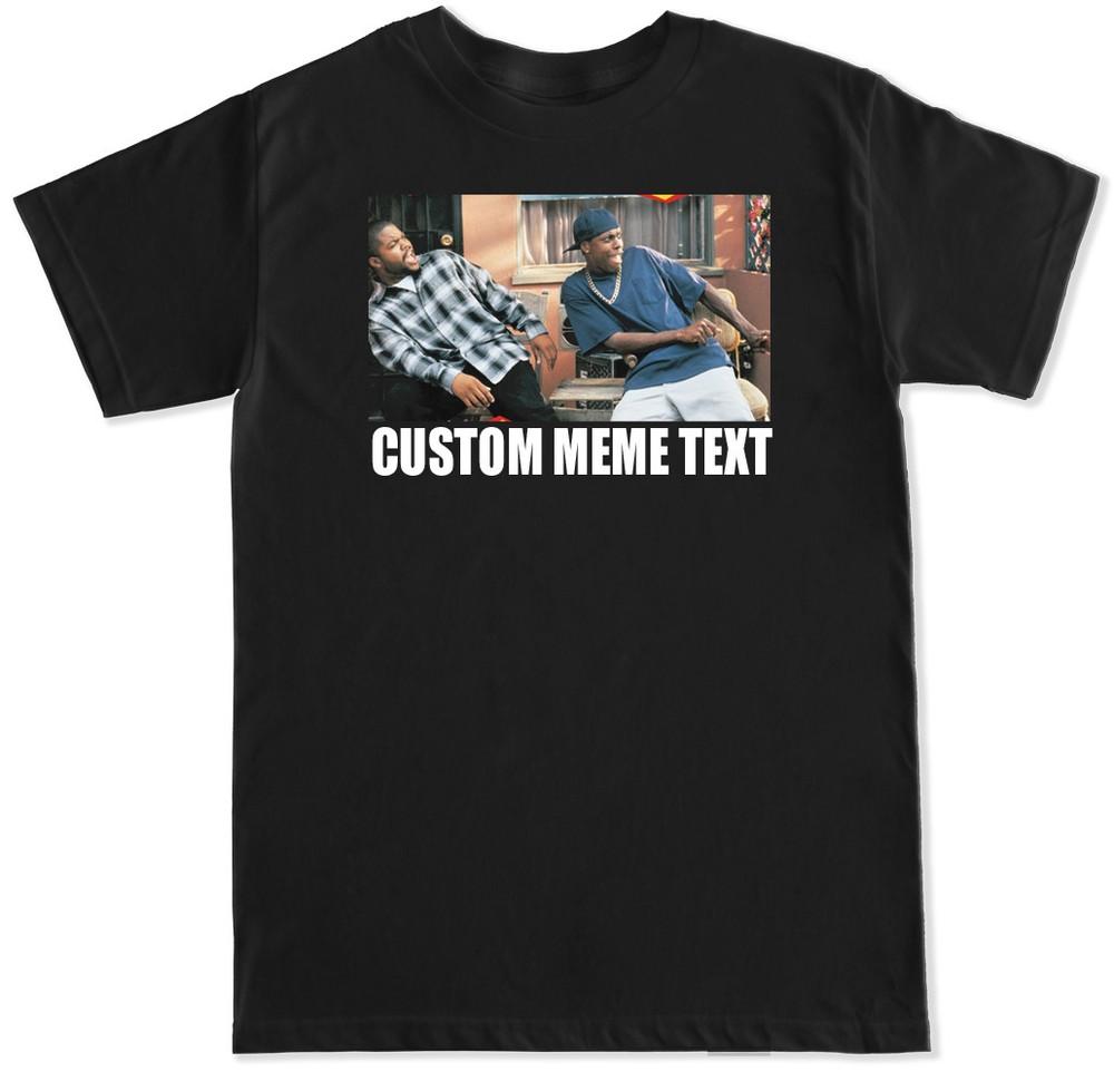 CUSTOM MEME ICE CUBE CHRIS TUCKER DAMN FRIDAY FUNNY DEBO SMOKEY MENS T SHIRT Unisex T-Shirt S