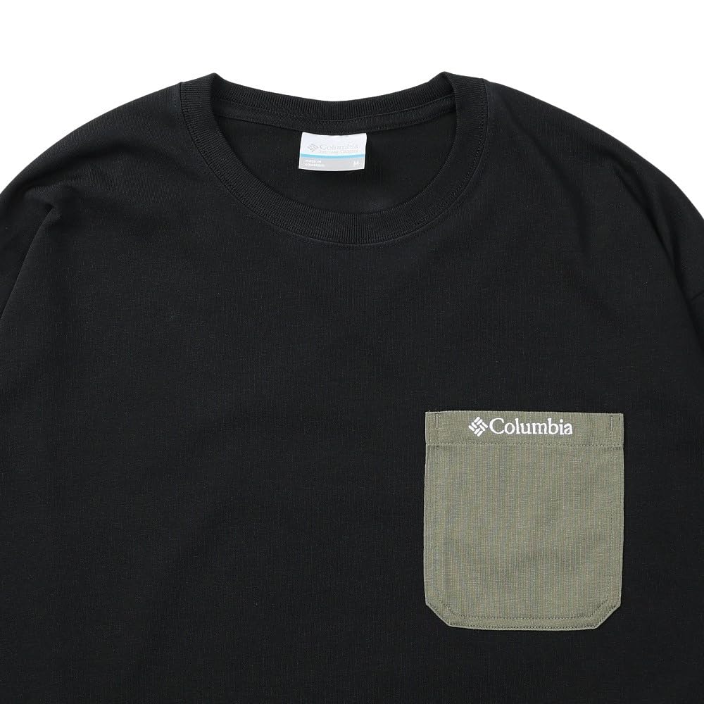 Young Street Long Sleeve Crew PM0898 XL Black Stone Green [Columbia] Men's