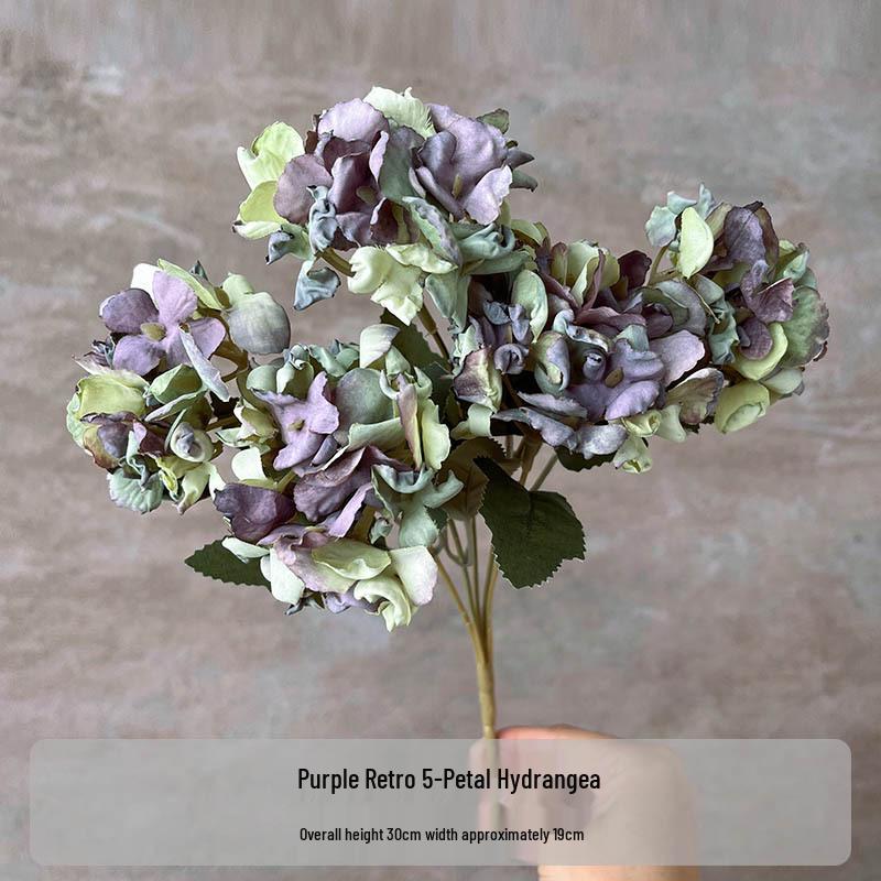 Flori Artificiale Seria Violet: Floral Decorativ Elegant pentru Casă, Nuntă, Cameră Model și Decor Moale.