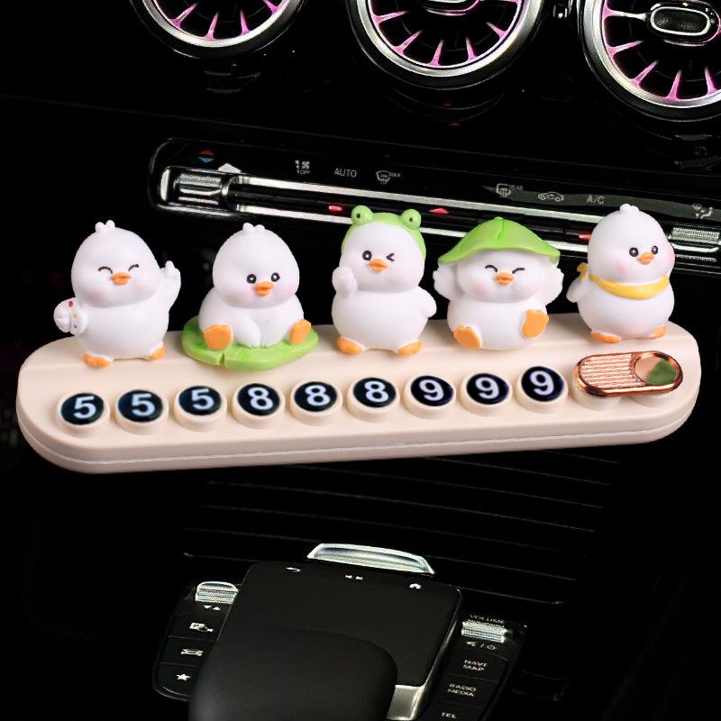 Dočasná parkovací cedule Šťastná kočka: Skrytá SPZ pro auto