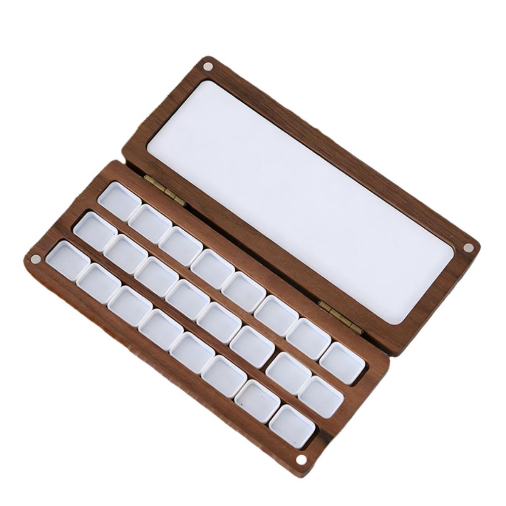 Mini Paint Box Compact Mixing Paint Tray Integrated Tray Pocket Palette  Sketch Painting