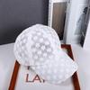 Breathable Casual Korean Hip Hop Outdoor Girls Visors Cap Lace Flower Baseball Cap Mesh Hat
