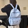 New niche lightweight backpack simple printing cute middle school student schoolbag leisure travel large capacity backpack