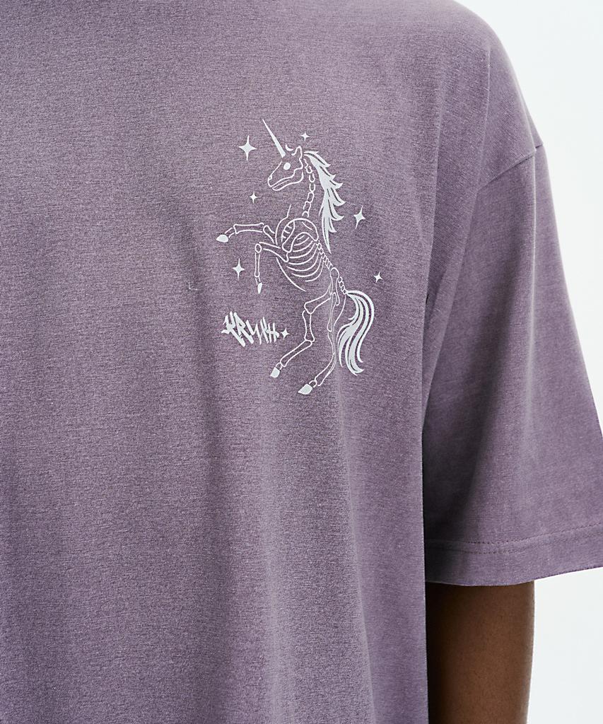 Keuleogsi Unicorn Pigment T-Shirt Purple