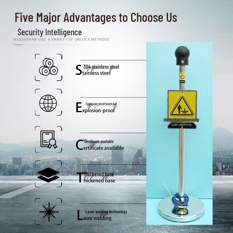Fixed Voice Alarm Explosion-Proof Static Discharge Column