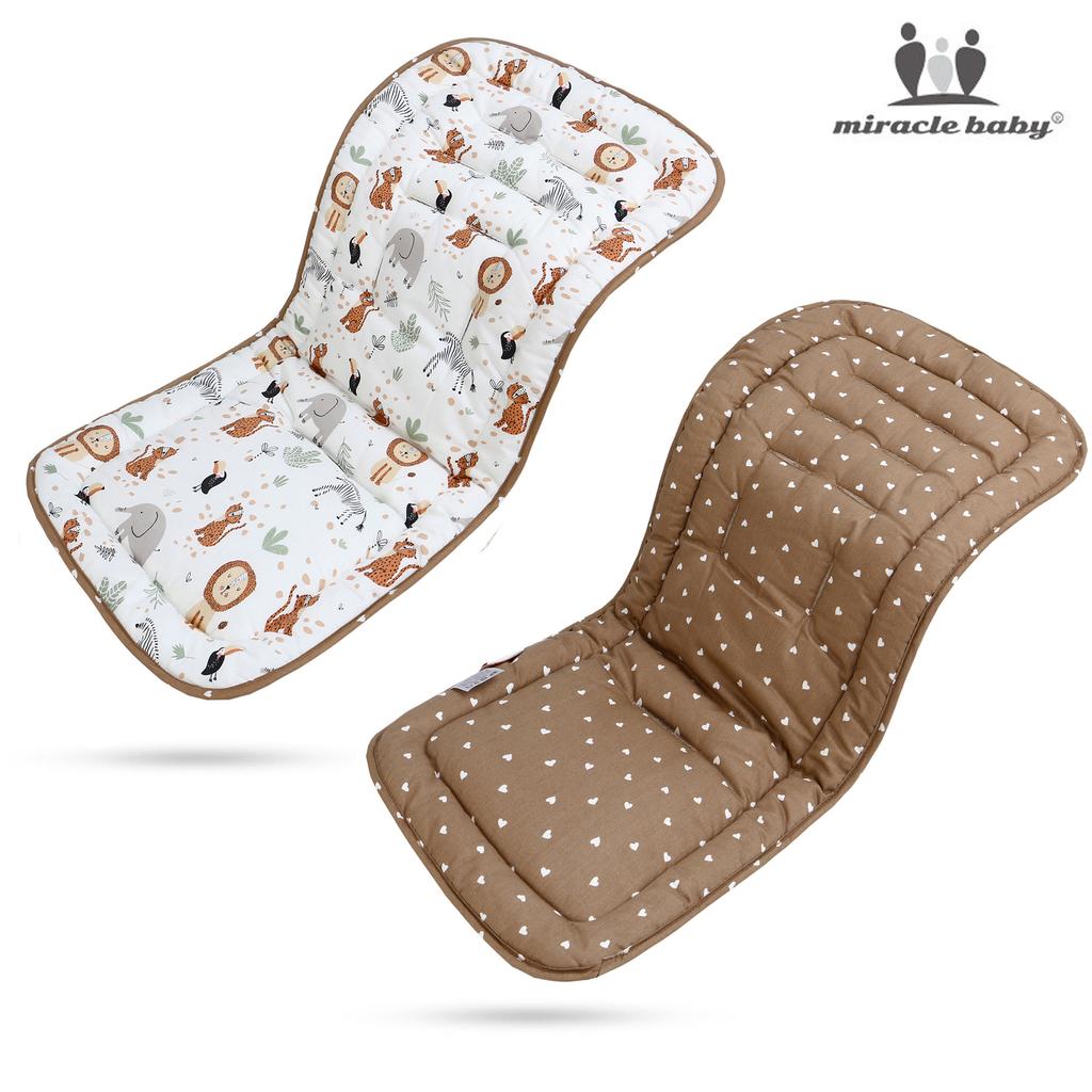 Kinderwagenunterlage aus reiner Baumwolle für Babys