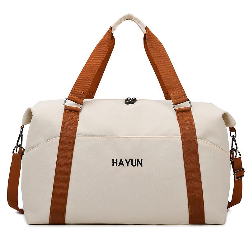 

Водоотталкивающая спортивная сумка из ткани Оксфорд с отделением для влажных/сухих вещей, большой вместимости, портативная для путешествий