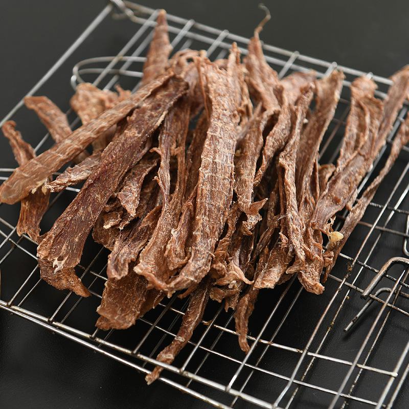 Homemade Chicken Jerky Dog Treats 100g - No Flour, Teeth Grinding, Training Reward, Calcium Supplement