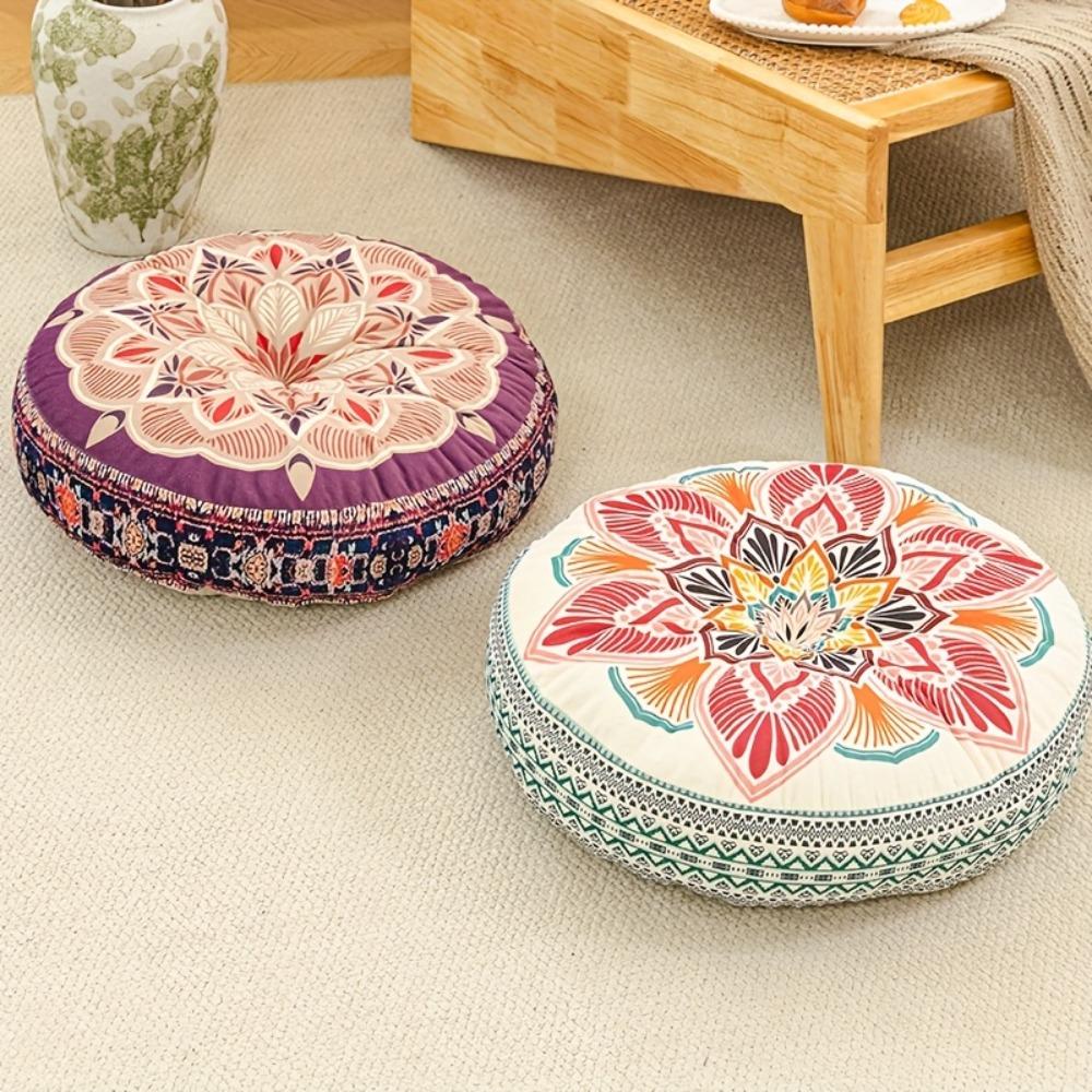 45x45x8cm Round Tatami Cushion Soft Futon Seat Cushion Sofa Cushion For Living Room Sofa Tatami