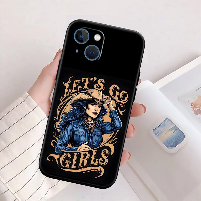 RP25 Cowboy New High-End Shell Phone Case for iPhone 16 15 14 13 12 Pro Max Plus Mini