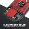 Coque de Protection - PROSHOP - iPhone 13 - Rouge - Antichoc - Support Magnétique
