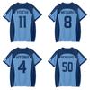 Blue Lock 3D Digitaal Bedrukt Cosplay T-shirt Voor Tieners Polyester Stof
