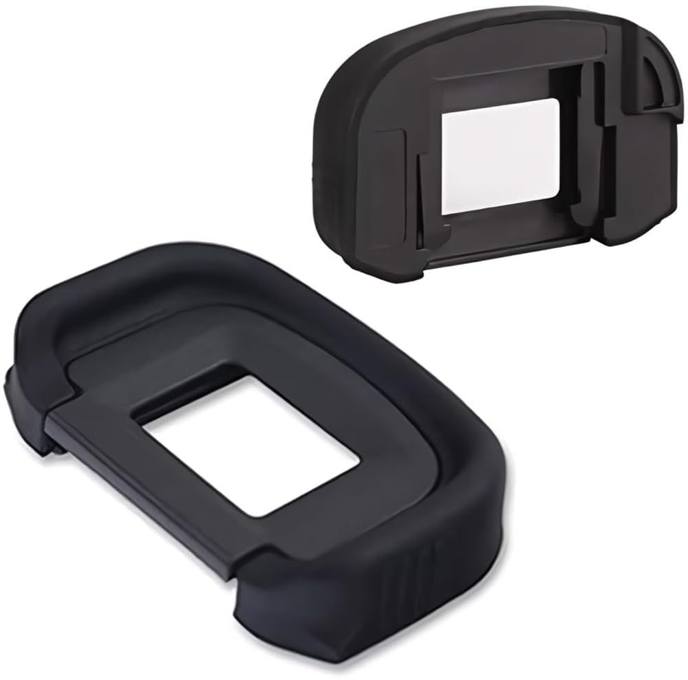 Set of 2 EG Compatible Eyecups for Canon EOS 5D Mark III 7D Mark X III with Hot Shoe Cover and Level Eyepieces, IV, 5DS, 5DSR, II, 7D, 1D, Cameras,