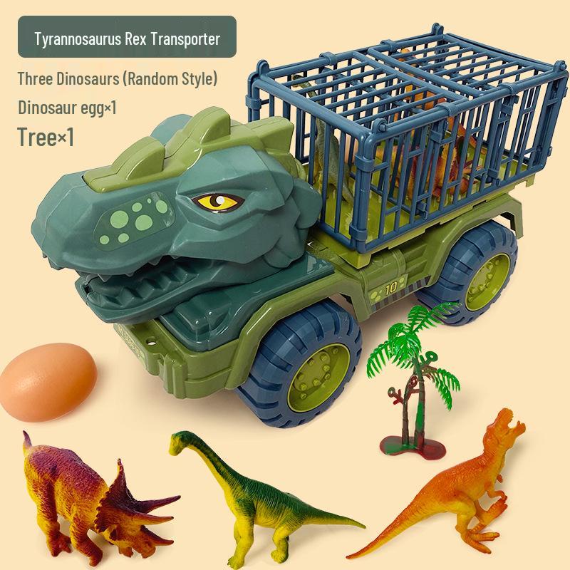 Dinosaurier Bagger Spielzeug: Tyrannosaurus Rex Transportfahrzeug für Kinder