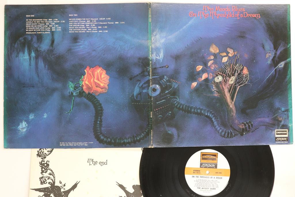 LP Record MOODY BLUES - On The Threshold Of A Dream DES18025 DERAM US Rock Used